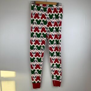 Hanna Andersson Unisex Disney Mickey Mouse Long Pajama Jogger Pants Size Small